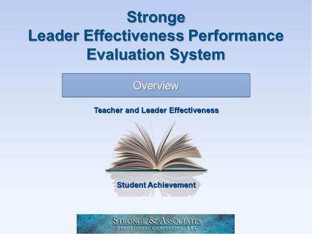 Stronge Leader Effectiveness Performance Evaluation System