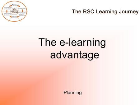 The e-learning advantage