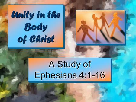 Unity in the Body of Christ