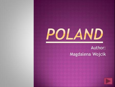 Author: Magdalena Wojcik. PL Flag Coat of arms.