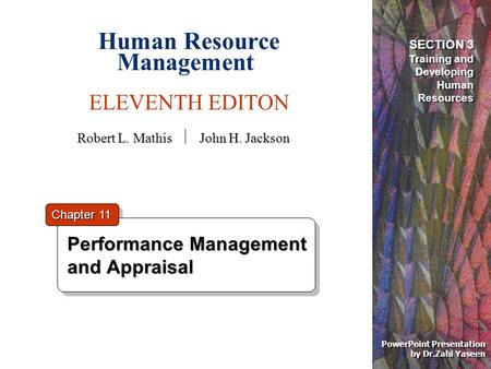 Human Resource Management ELEVENTH EDITON