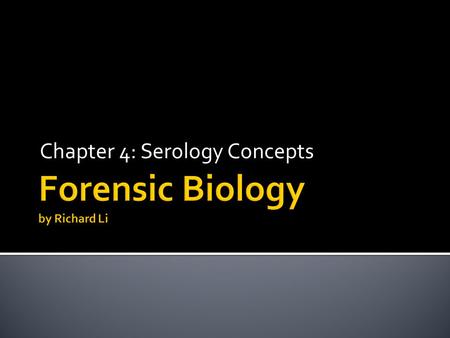 Chapter 4: Serology Concepts. What is an antigen?  An antigen is any substance that elicits an immune response and is then capable of binding to the.