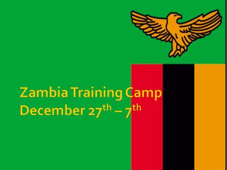 What its about? 10 Days great training Learn and develop as individuals Be out of comfort zone and learn to cope in differing environments Great facilities.