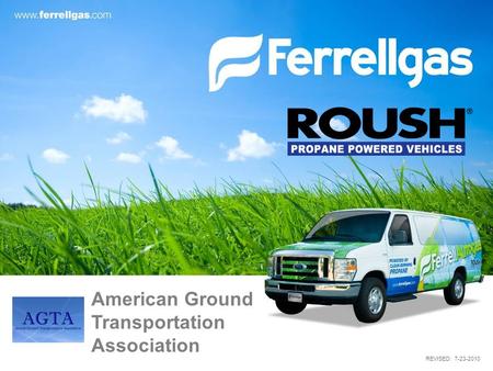 REVISED: 7-23-2010 American Ground Transportation Association.