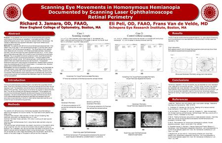 Richard J. Jamara, OD, FAAO, New England College of Optometry, Boston, MA Richard J. Jamara, OD, FAAO, New England College of Optometry, Boston, MA Scanning.