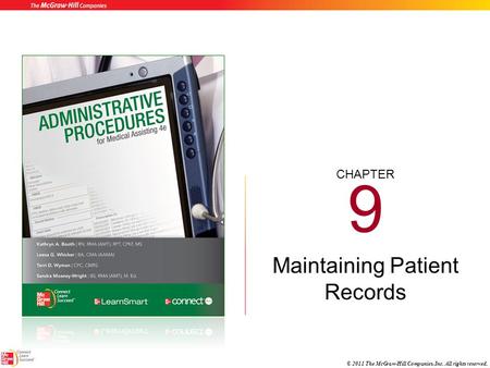 Maintaining Patient Records