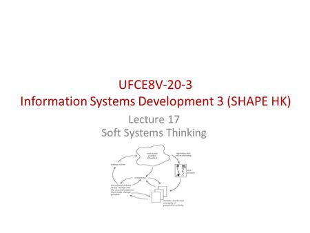 UFCE8V-20-3 Information Systems Development 3 (SHAPE HK)