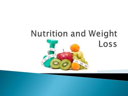  Weight measures  Calories: men/women  Portion size  Fad diets  Adherence to diets  Conclusion.