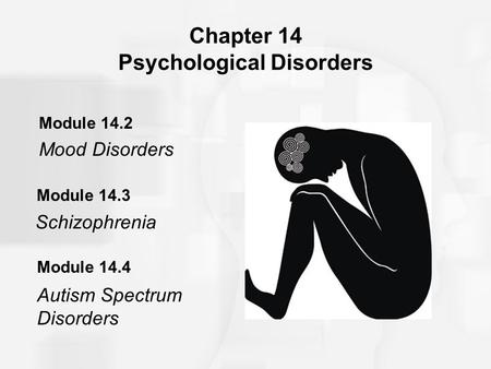 Chapter 14 Psychological Disorders