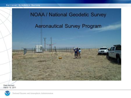 NGS role in supporting to FAA