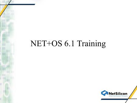 NET+OS 6.1 Training. Cache API NET+OS 6.1 Cache API H/W Features NET+OS Cache Initialization Cache and DMA Configuring Cache API Functions.