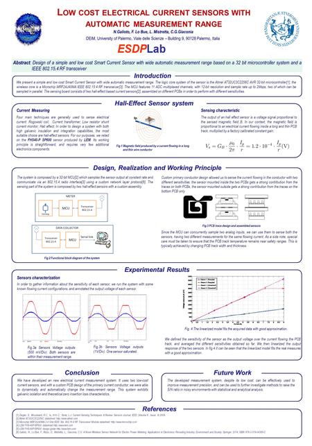 L OW COST ELECTRICAL CURRENT SENSORS WITH AUTOMATIC MEASUREMENT RANGE DEIM, University of Palermo, Viale delle Scienze – Building 9, 90128 Palermo, Italia.