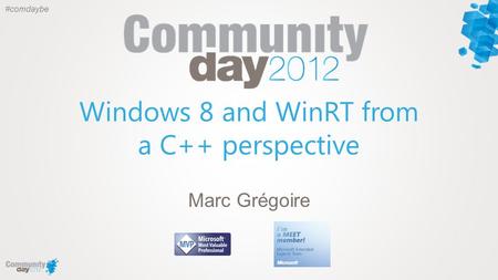 Windows 8 and WinRT from a C++ perspective