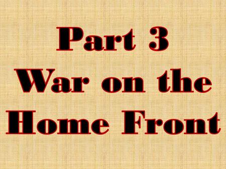 How did WWII affect Americans at Home? V-Mail – Victory Mail.