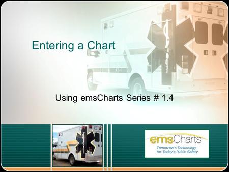 Using emsCharts Series # 1.4