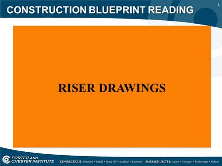 CONSTRUCTION BLUEPRINT READING