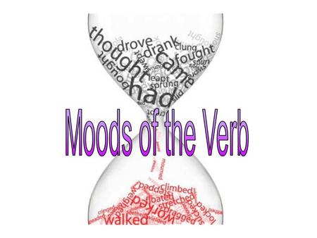 Knowledge Scan Identify the mood (indicative, imperative, or subjunctive) of each underlined verb. Write your answer on the space provided. __________.