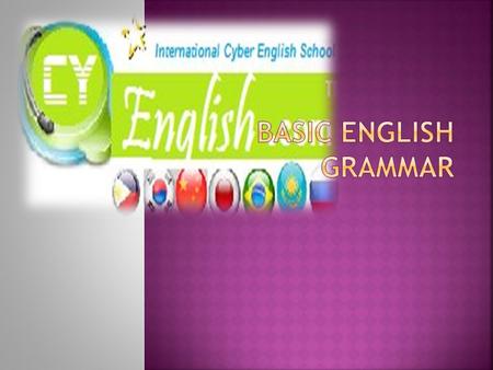 Basic English Grammar.