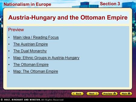 Austria-Hungary and the Ottoman Empire