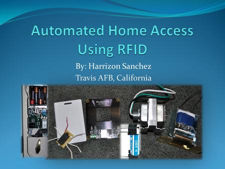 Automated Home Access Using RFID