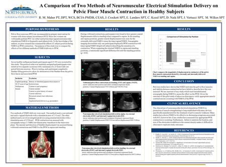 Previous studies have shown that NMES activates the pelvic floor muscles and inhibits detrusor contraction but have failed to describe how this was assessed.