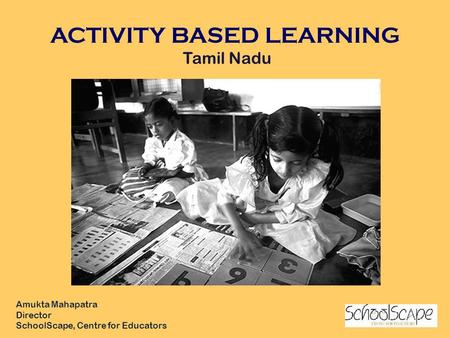 ACTIVITY BASED LEARNING Tamil Nadu