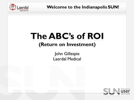 Welcome to the Indianapolis SUN!. Traditional ROI is: Investopedia. (n.d.). Return on investment - ROI. Retrieved from