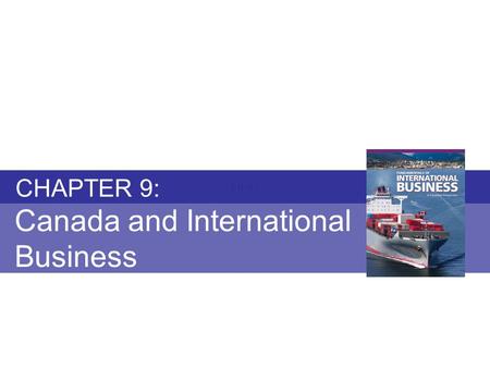 Fundamentals of International Business