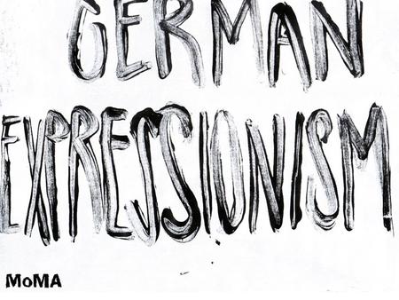 Expressionism originated in Germany during the twentieth century.