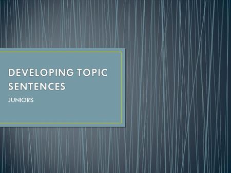 JUNIORS. Do Now: Get into your writing groups. Write your thesis sentence on a separate piece of paper. HW REMINDERS: -QUOTE WORKSHEET FOR INDEP. READING.