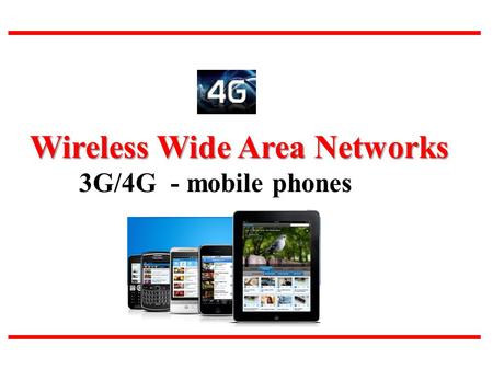 Wireless Wide Area Networks