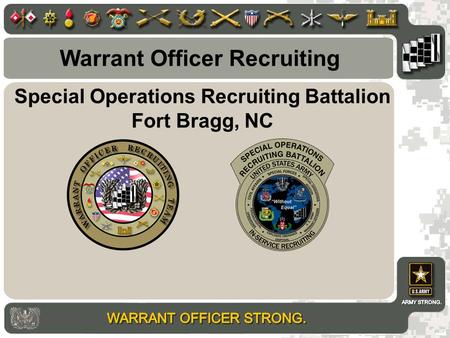 Special Operations Recruiting Battalion Fort Bragg, NC