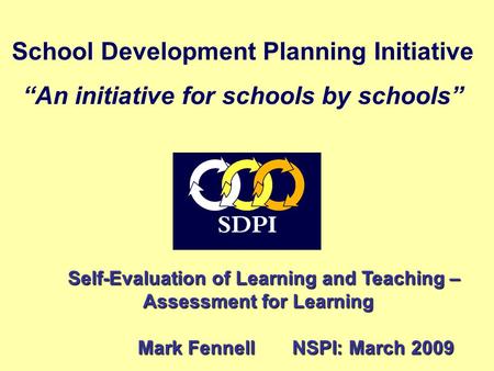 School Development Planning Initiative