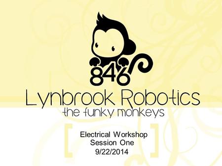 Electrical Workshop Session One 9/22/2014. FIRST Power Distribution Diagram.