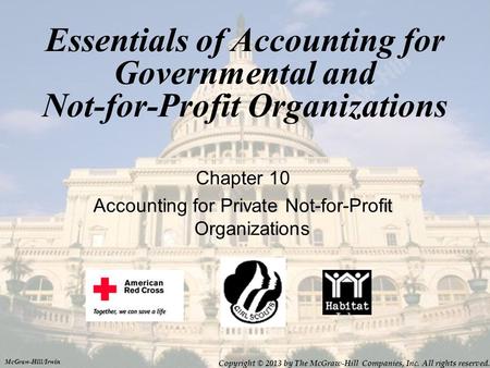 Accounting for Private Not-for-Profit Organizations