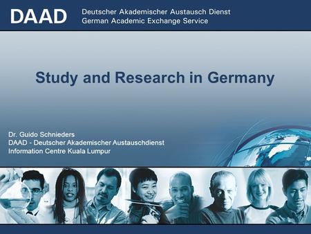 Study and Research in Germany