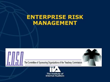 ENTERPRISE RISK MANAGEMENT