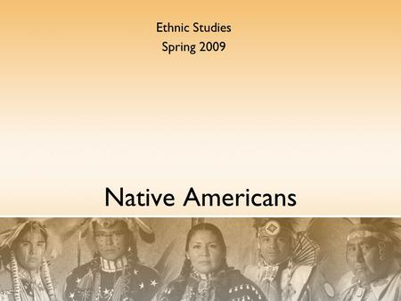 Native Americans Ethnic Studies Spring 2009. Battle of Fallen Timbers.