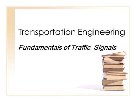 Transportation Engineering