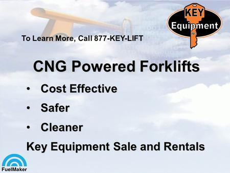 CNG Powered Forklifts Cost Effective Safer Cleaner