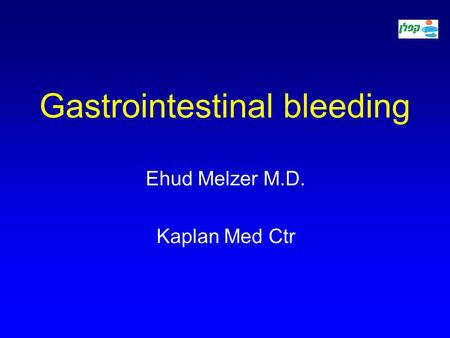 Gastrointestinal bleeding