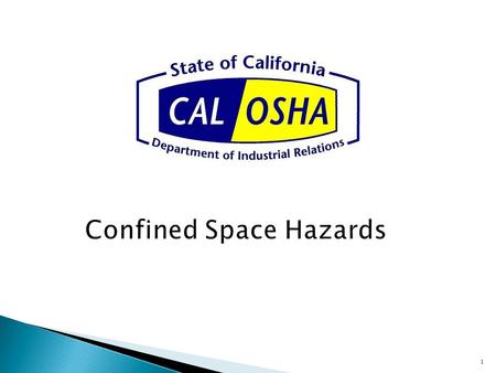 Confined Space Hazards 1.  IIPP (Section 3203)(a) “…every employer…”  (a) (4) Include procedures for identifying and evaluating work place hazards…