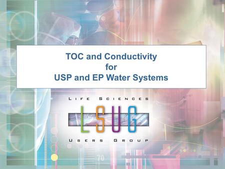 USP and EP Water Systems