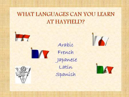 WHY LEARN ANOTHER LANGUAGE?? Most colleges (and majors, later) have foreign language requirements. Study of another language helps us to understand English.