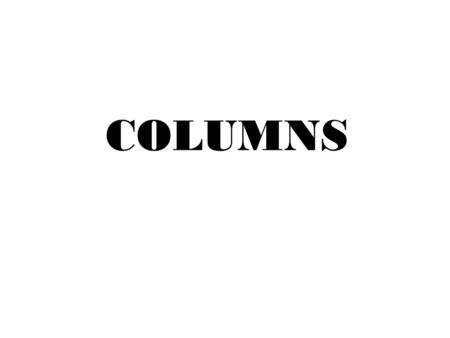 COLUMNS.