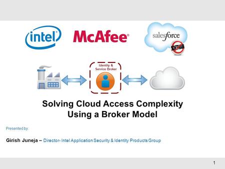 Identity & Service Broker Solving Cloud Access Complexity