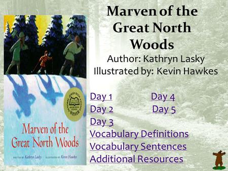 Marven of the Great North Woods