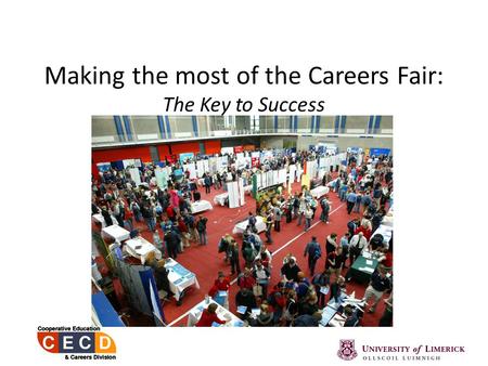 Making the most of the Careers Fair: The Key to Success.