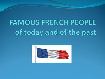 LEADERS OF THE PAST CHARLES DE GAULLE Dates : 22 nd November 1890 9 th November 1970 Activity : He was the chief of the resistants during the 2 nd.