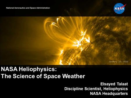 The Science of Space Weather